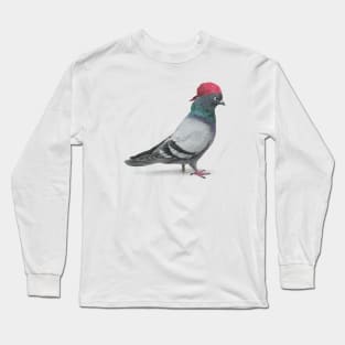 Pirate Pigeon Long Sleeve T-Shirt